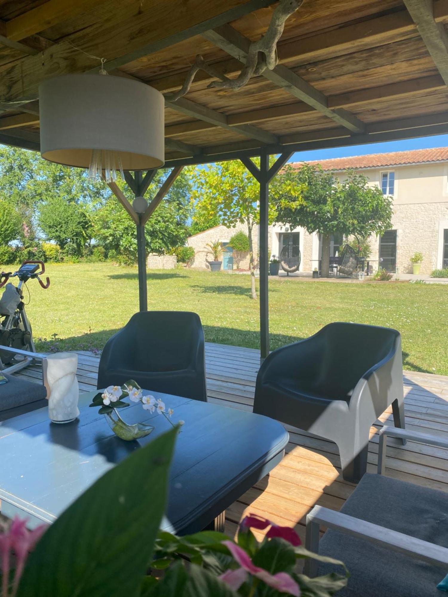 Bed and Breakfast La Chaumeauniere Aigrefeuille-dʼAunis Exteriér fotografie